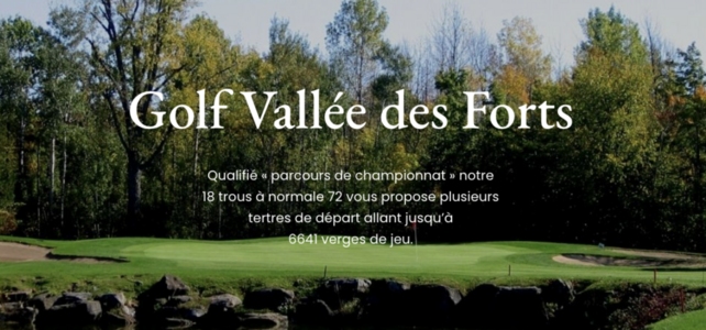 Foursome Club de Golf Vallée des Forts