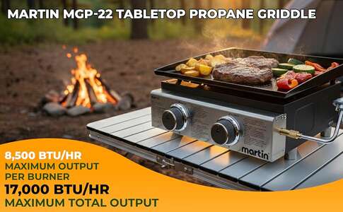 Plaque de cuisson au propane - Martin MGP-22